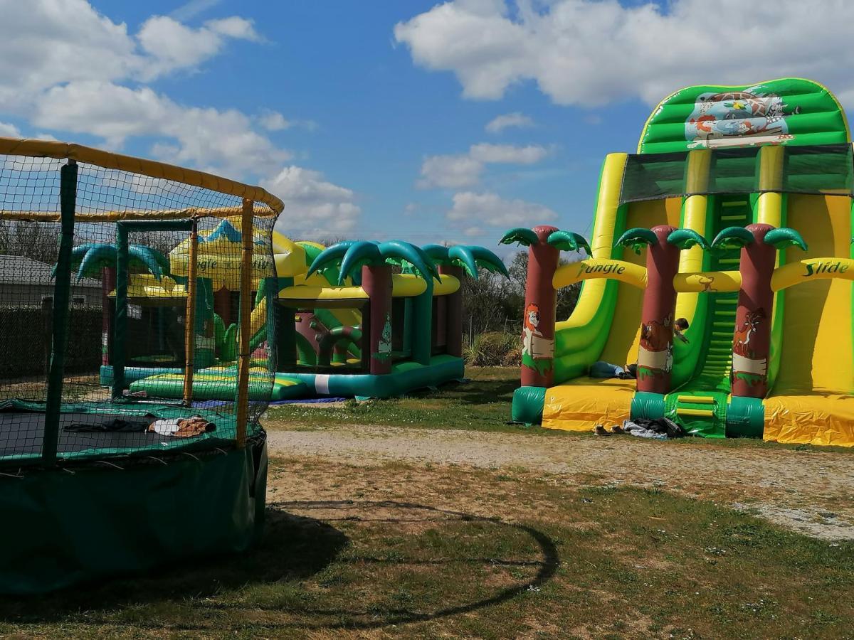 Mobile-Home 100M Plage Utah Mme Surget Sainte-Marie-du-Mont  Exterior foto